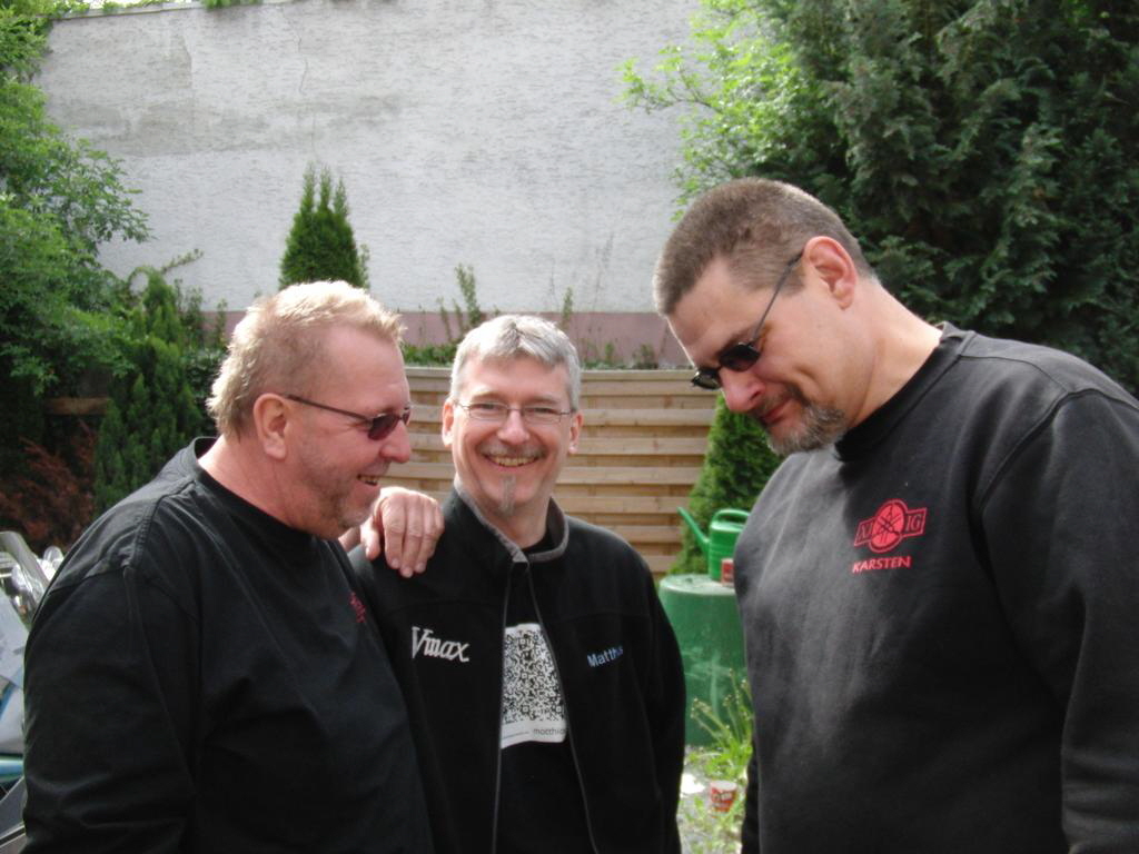 Karsten Matthias und HG